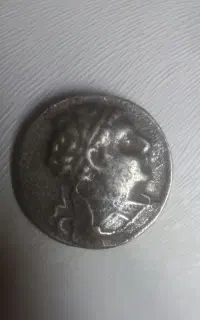سکه یونان باستان .
