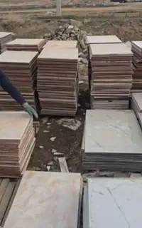 فروش کاشی فله نصف قیمت کارتونی ـ سنگ نما حراج زدیم