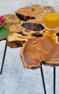 استخدام نیروی کار در کارگاه تولید ظروف چوبی