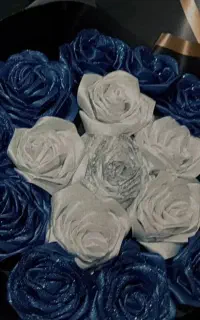 گل های ربانی و پروانه