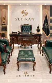 مبلمان اداری صندلی مدیریت . جلومبلی