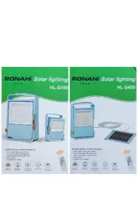 پروژکتور خورشیدی 150وات کنترل دار پاور شارژ 5حالته
