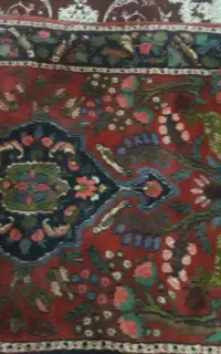 فرش دستبافت قاجاریه با قدمت بالا