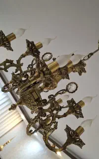 لوستر برنز سلطنتی ۵شاخه