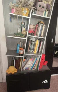 کتابخانه  و تخت خواب یک نفره برند ژیک