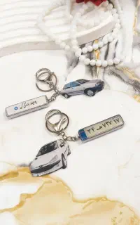 جاکلیدی پلاک ماشین شبتاب