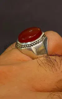 انگشتر نقره مردانه