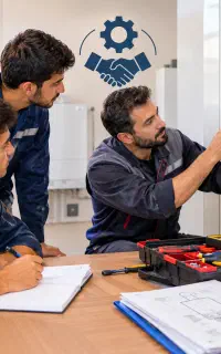 داوطلب آموزش تعمیر پکیج هستم
