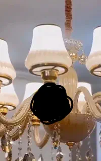 لوستر کاملا نو و بدون استفاده در کارتن جفتی ۴۰