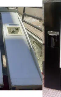 رفع پوسیدگی و رنگ‌آمیزی یخچال و لوازم فلزی