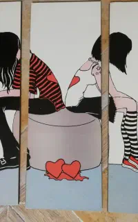 تابلو شاسی طرح دخترونه