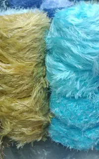 فروش کاموا پفکی کتان بدون پرز