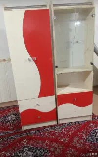 کمد پچه مانتور کولر آبی کانکس خانگی