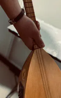 ساز باغلاما دیار به همراه کیف وپایه نوت