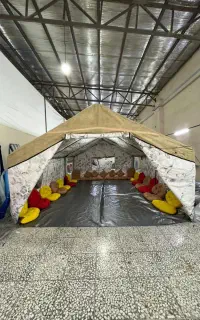 چادر عشایری آستردوزی شده مسافرتی چتر سایبان۸۵