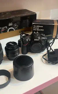 دوربین نیکون 7200d همراه با ۲ لنز