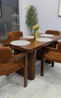 تولیدی صندلی تمام چوب گردو