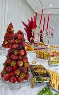 فینگرفود، غذای مجلسی و دسر