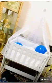 یک گهواره کاملا نو ب قیمت ۴۵۰۰