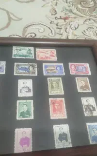 تمبر با قاب