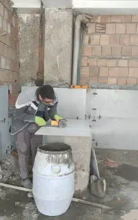 کاشی کاری لوله کشی برق کاری