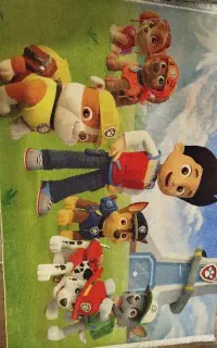 فرش کودک سگهای نگهبان