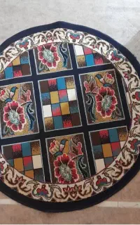 قالیچه گرد، روفرشی ۶ متری