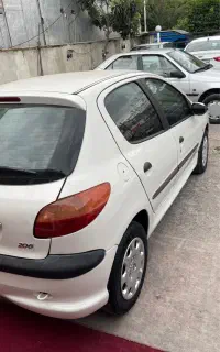 206 تیپ ۶ اتوماتیک  در حد مدل ۸۸ قیمت مناسب