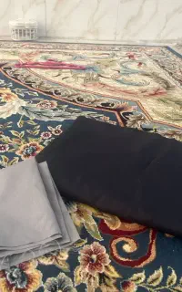 پارچه سورمه ای مدرسه ای  دو متر