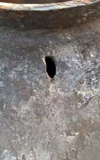 جوشکار آبگرمکن سوراخ شده