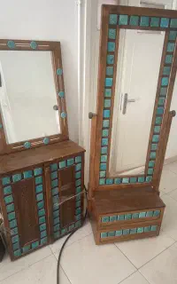 جاکفشی بهمراه اینه  اینه قدی
