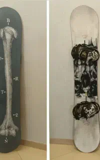 اسنوبورد و فیکس برتون قد تخته۱۵۸ اسنوبرد اسنو اسکی