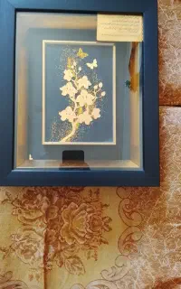 تابلو طلای اب شده