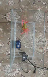 آکواریوم شیشه خم در حد و سالم