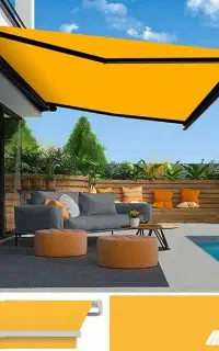 آفتاب گیر/سایه بان/سایبان/دستی و برقی