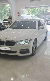 بی ام و 530I سفید تمیز بی رنگ