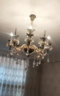 لوستر در حد نو فروش به علت جابه جایی