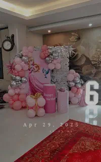 دیزاین گل آرایی بادکنک آرایی