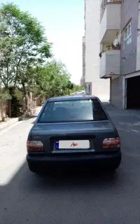 پراید خاکستری مدل 88
