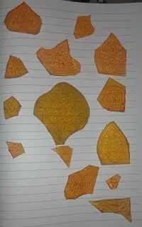 شابلون میناکاری و..