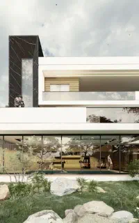 طراحی نما، ویلا، داخلی