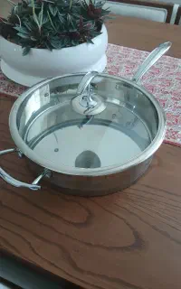 تابه استیل کف کپسولی