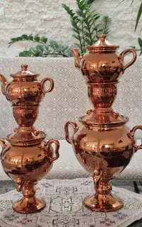 جشنواره زیبا تفلون ظروف طرح مس 295تا570