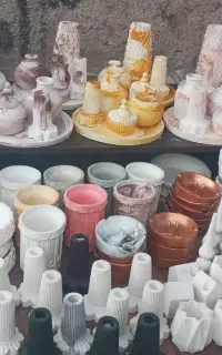 تولید و پخش سنگ مصنوعی . بصورت کلی و جزئی