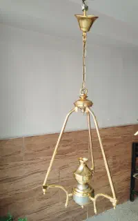دو عددلوستر برنجی اصل برند نور سازان نو