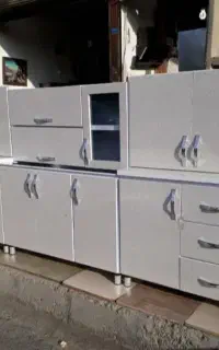 کابینت فلزی درب چوبی تک موندفقط دیواری