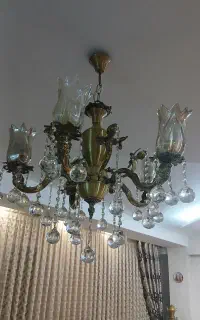 3 عدد لوستر برنز