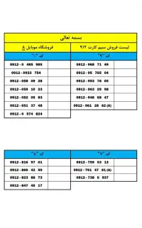 فروش ‌سیمکارت 0912 همراه اول (نقد و اقساط)