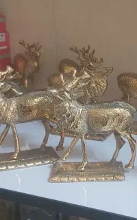 استند درشکه ای تمام برنز