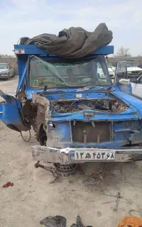 نیسان وانت تصادفی